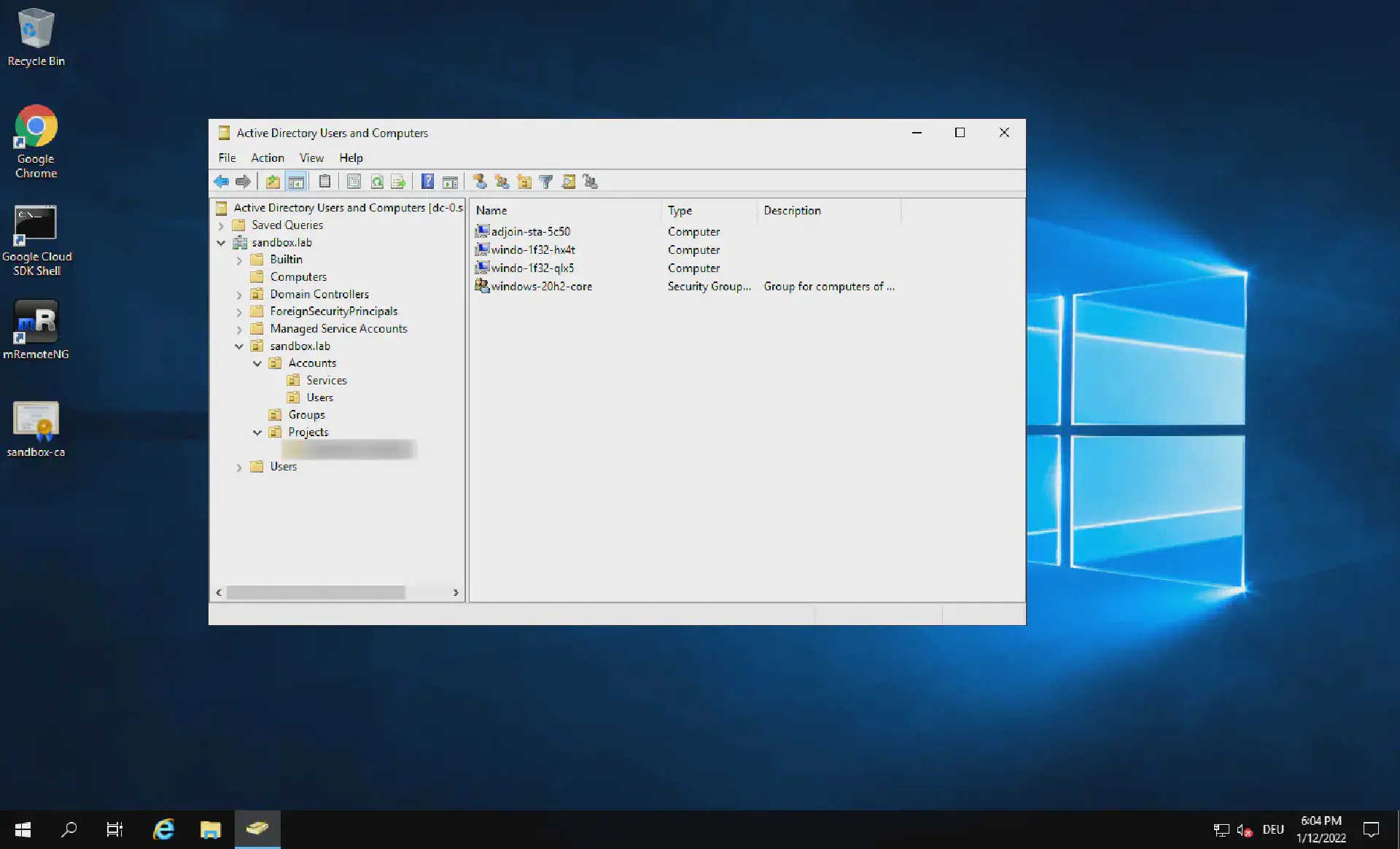 Automatically joining VMs to Active Directory on Google Cloud