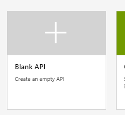 Select Blank API