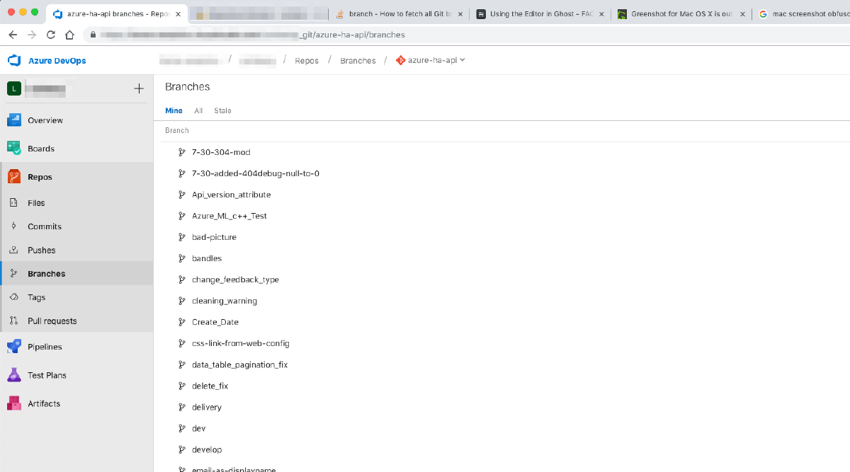 Fetching all branches and tags from a remote Git repository
