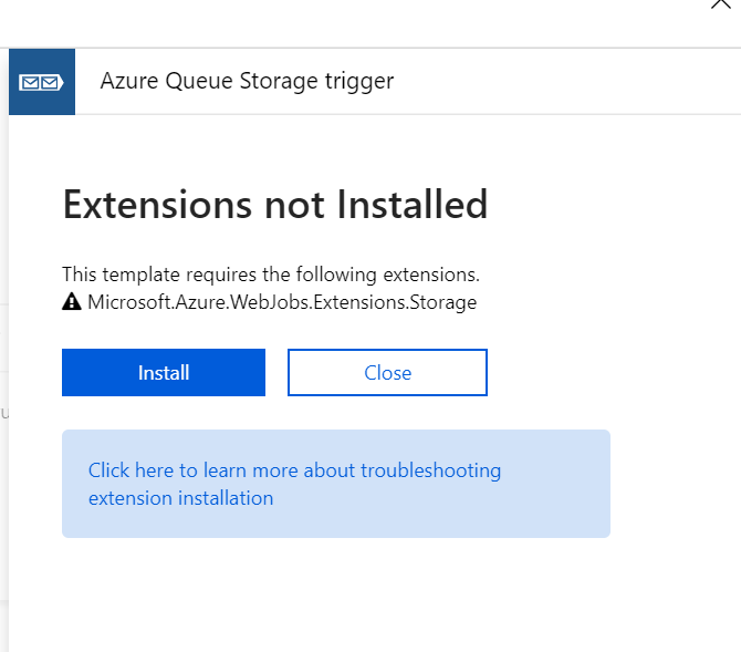 Install required extensions